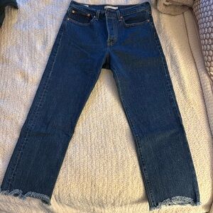 Levi's Premium Wedgie Straight Angle Jeans